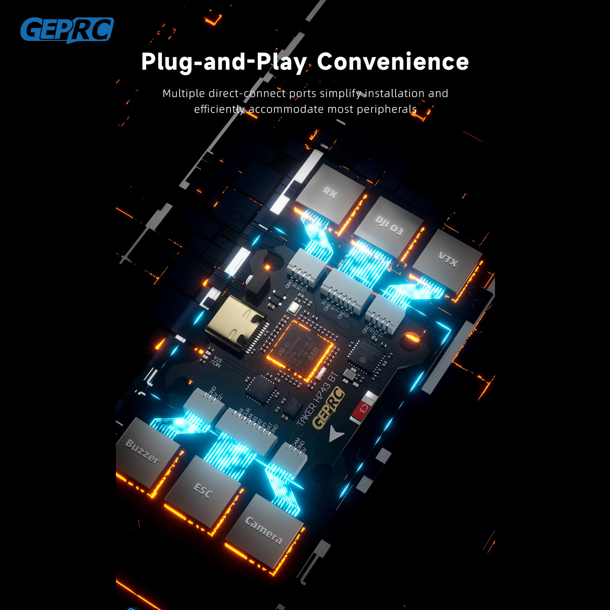 GEPRC TAKER H743 BT 32비트 65A 스 - Fpv Drone Flight Controller 리뷰 및 가격